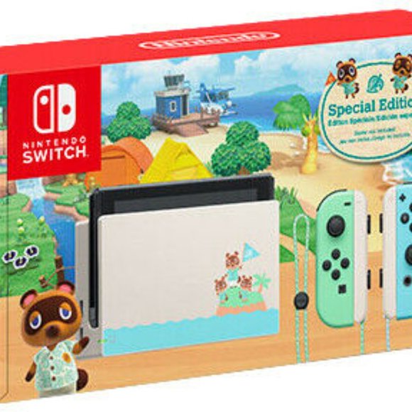 Nintendo Switch Animal Crossing: New Horizons Limited Edition Console SOLD - Picture 1 of 8